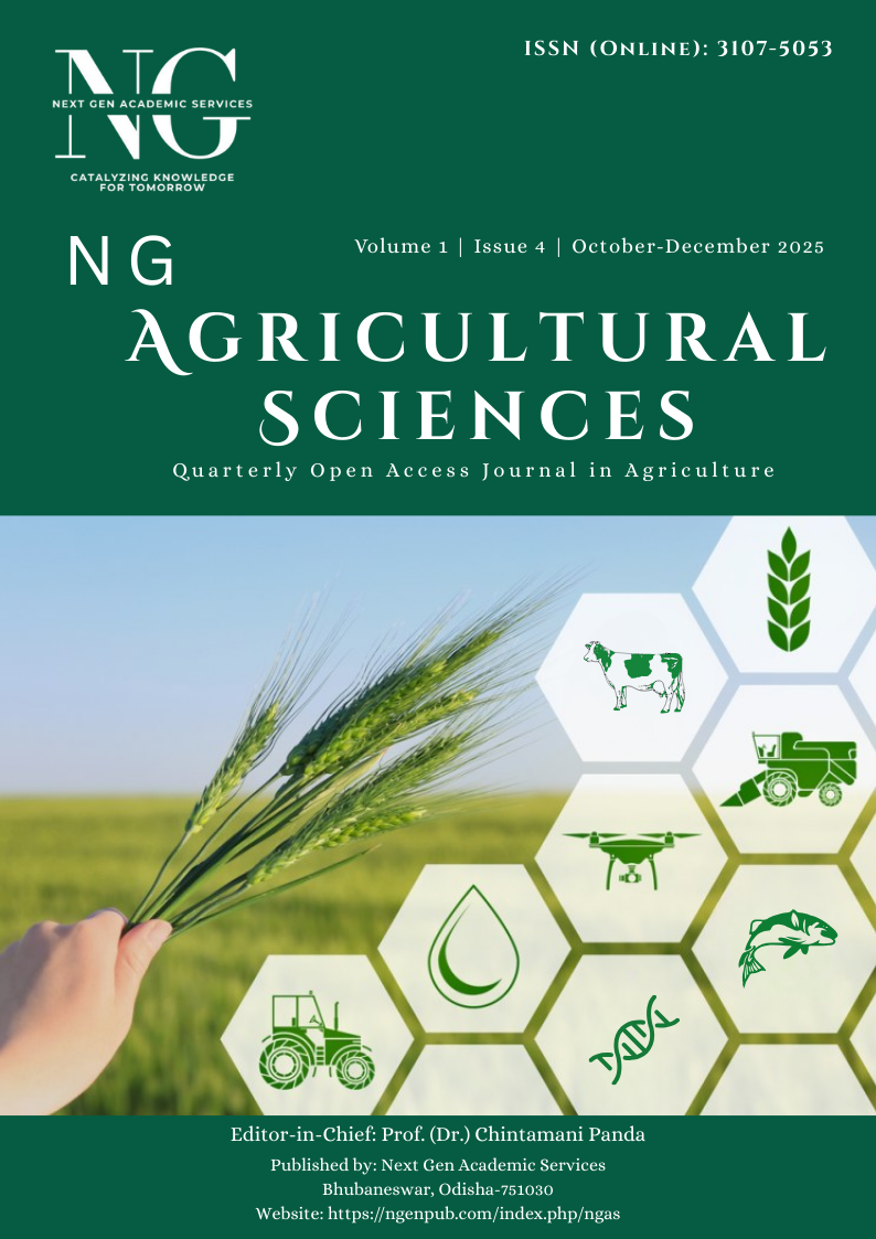 					View Vol. 1 No. 4 (2025): NG Agricultural Sciences (October-December)
				